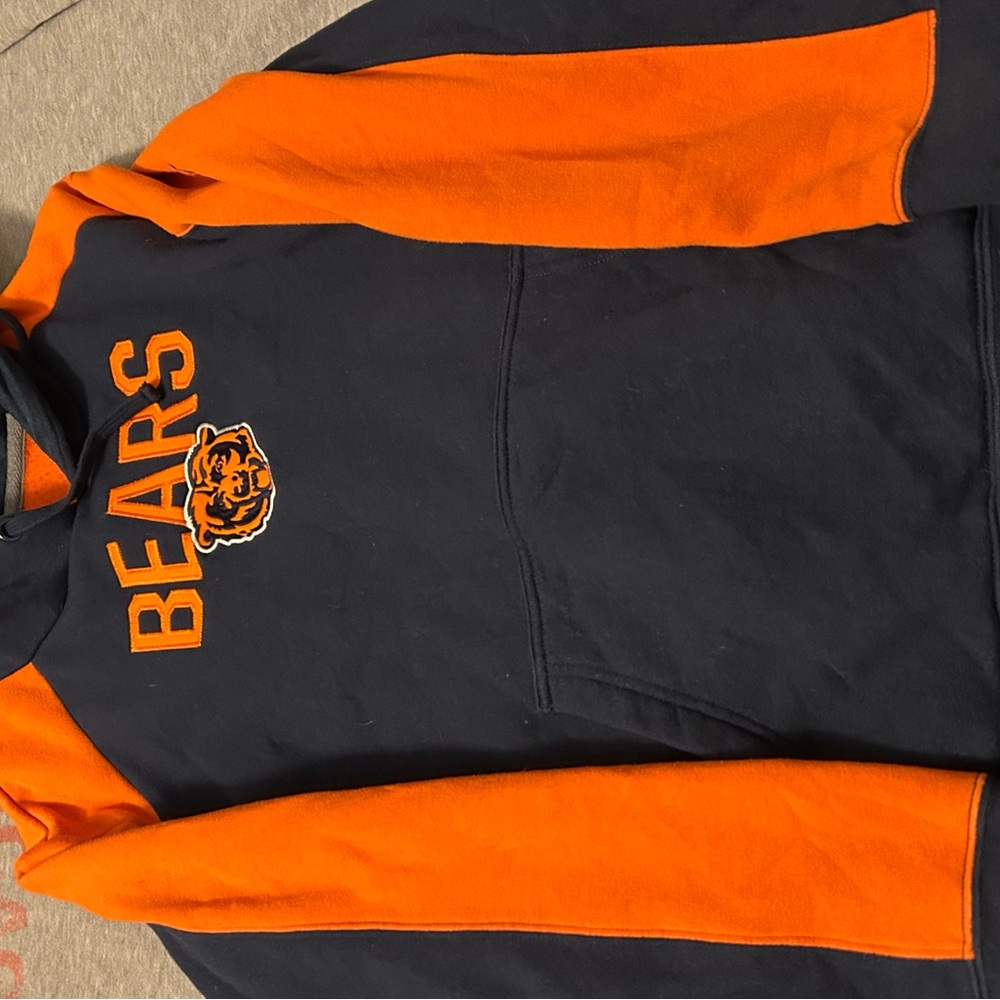 Fanatics Bears womens Blue and Orange Sweater